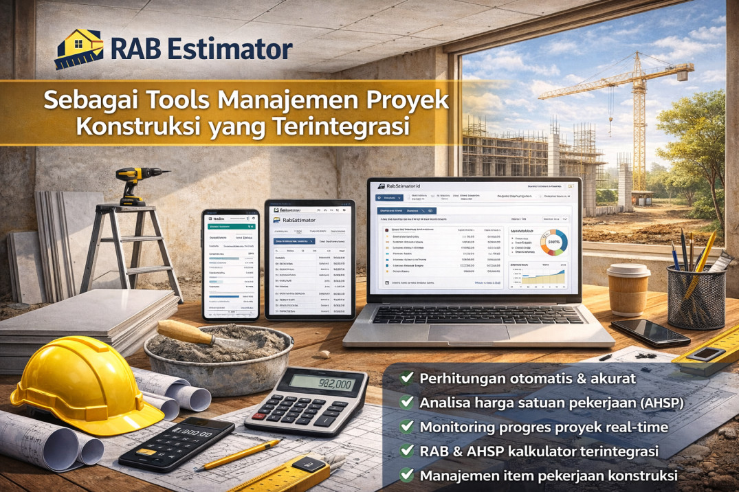 RAB Estimator: Transformasi Manajemen Proyek Konstruksi dari Perencanaan hingga Pelaksanaan