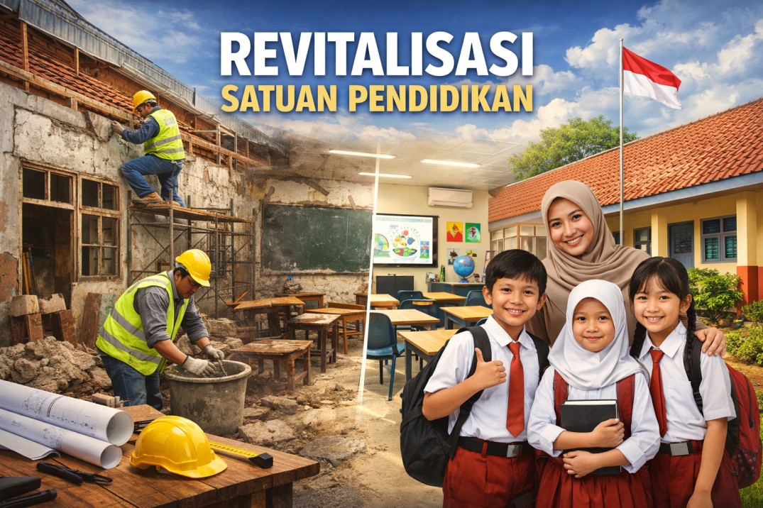 Program Revitalisasi Sekolah 2026: Target 71.000 Satuan Pendidikan dengan Anggaran Rp14 Triliun